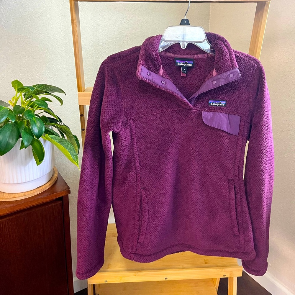 Patagonia fleece pullover!